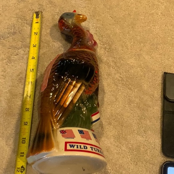 Vintage Austin Nichols wild turkey whiskey ceramic decanter limited edition #5 - Picture 12 of 13